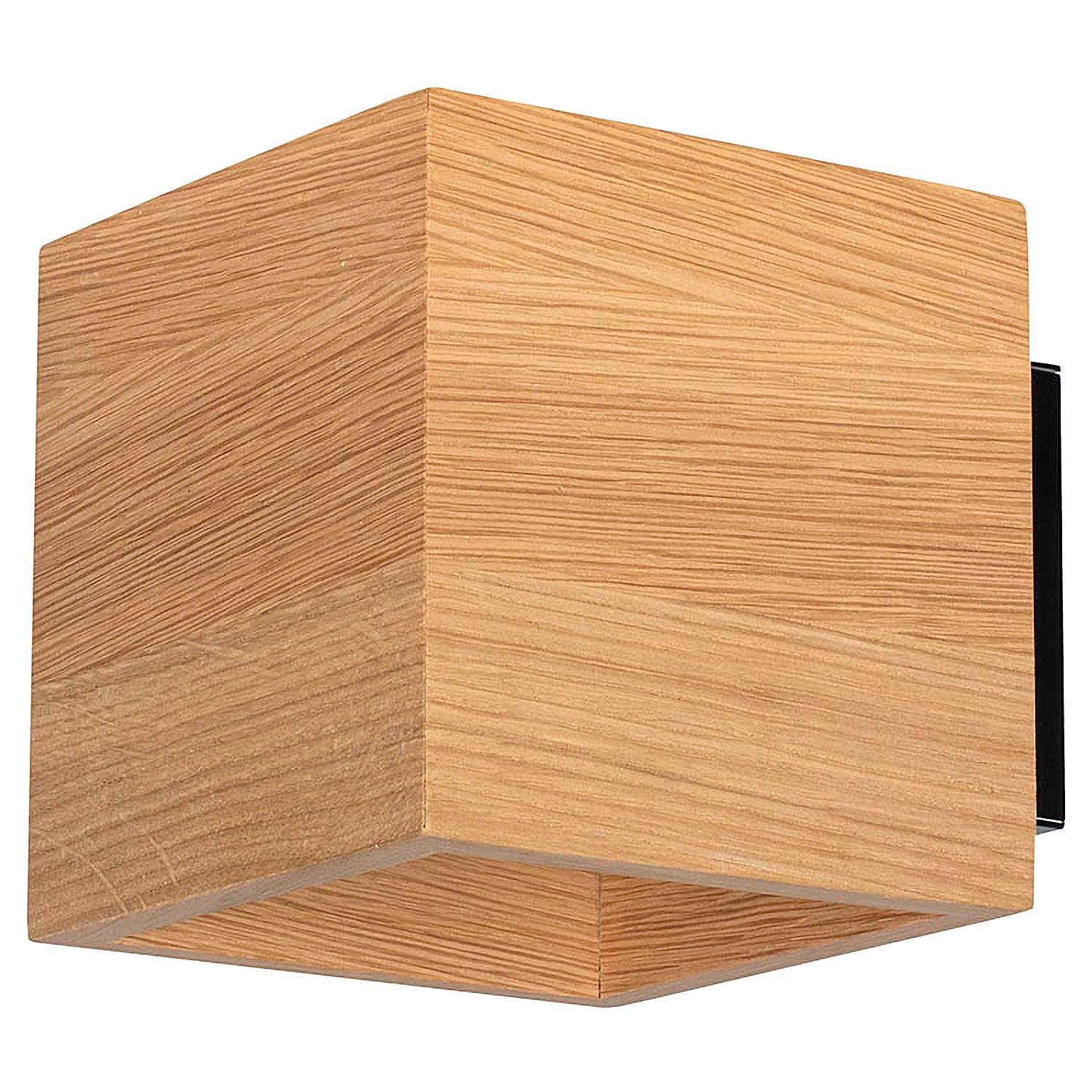 Block Wood Wandleuchte Eiche 1-flammig 3