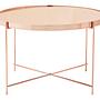 Allure Groß Rosa Spiegel-Beistelltisch
 8