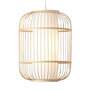 Pendant lamp 1-light metal wood 0