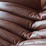 Togo Sofa 2-Sitzer Pull-Up-Leder Kentuckybraun 6