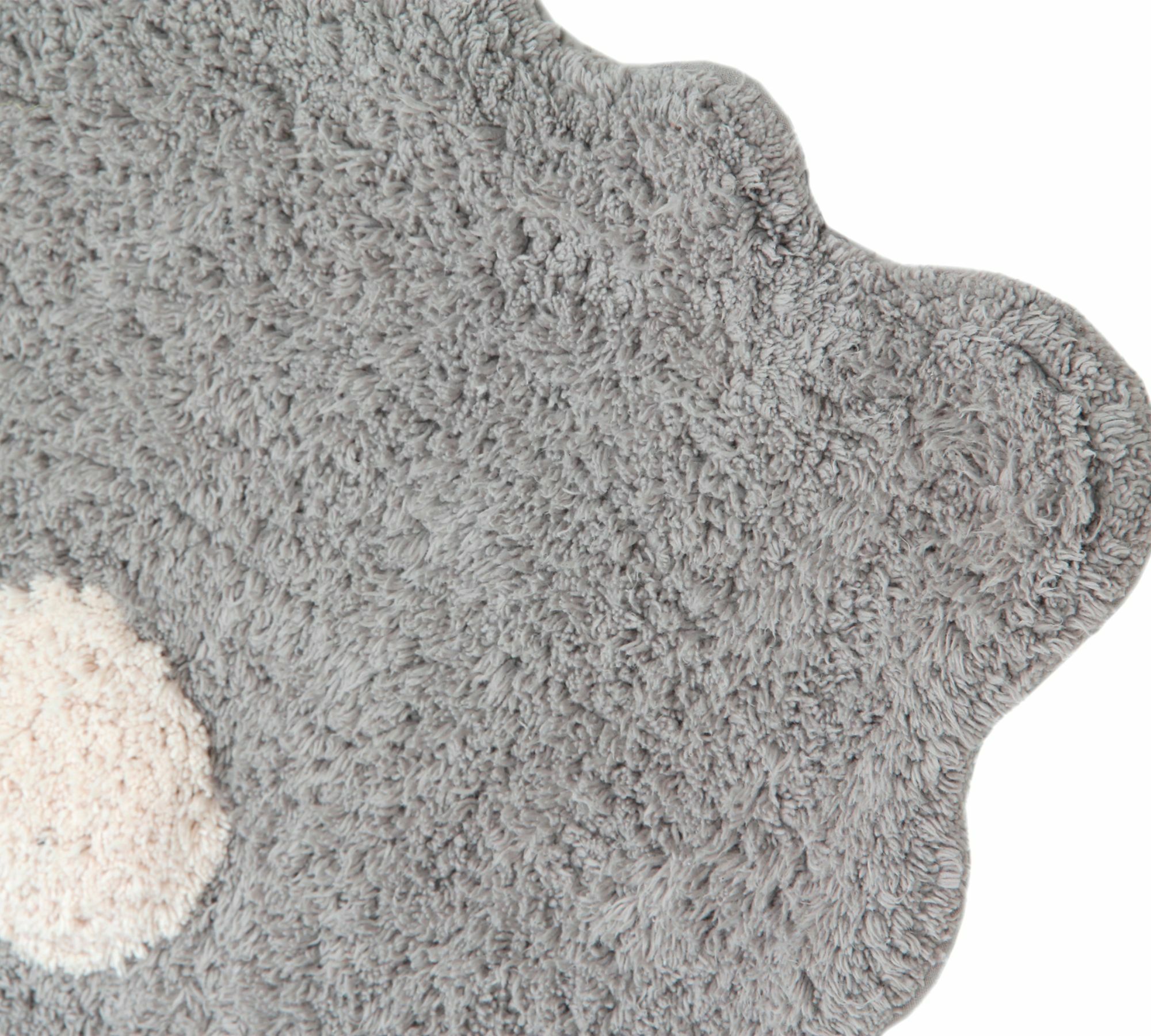 Teppich Baumwolle Grau 120x160 cm 3