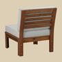 Loungesessel Akazie Massiv Taupe 3
