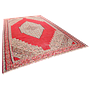 Kilim Senneh Teppich Braun 3