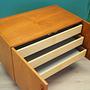 Vintage Schrank Teakholz Braun 1970er Jahre 13