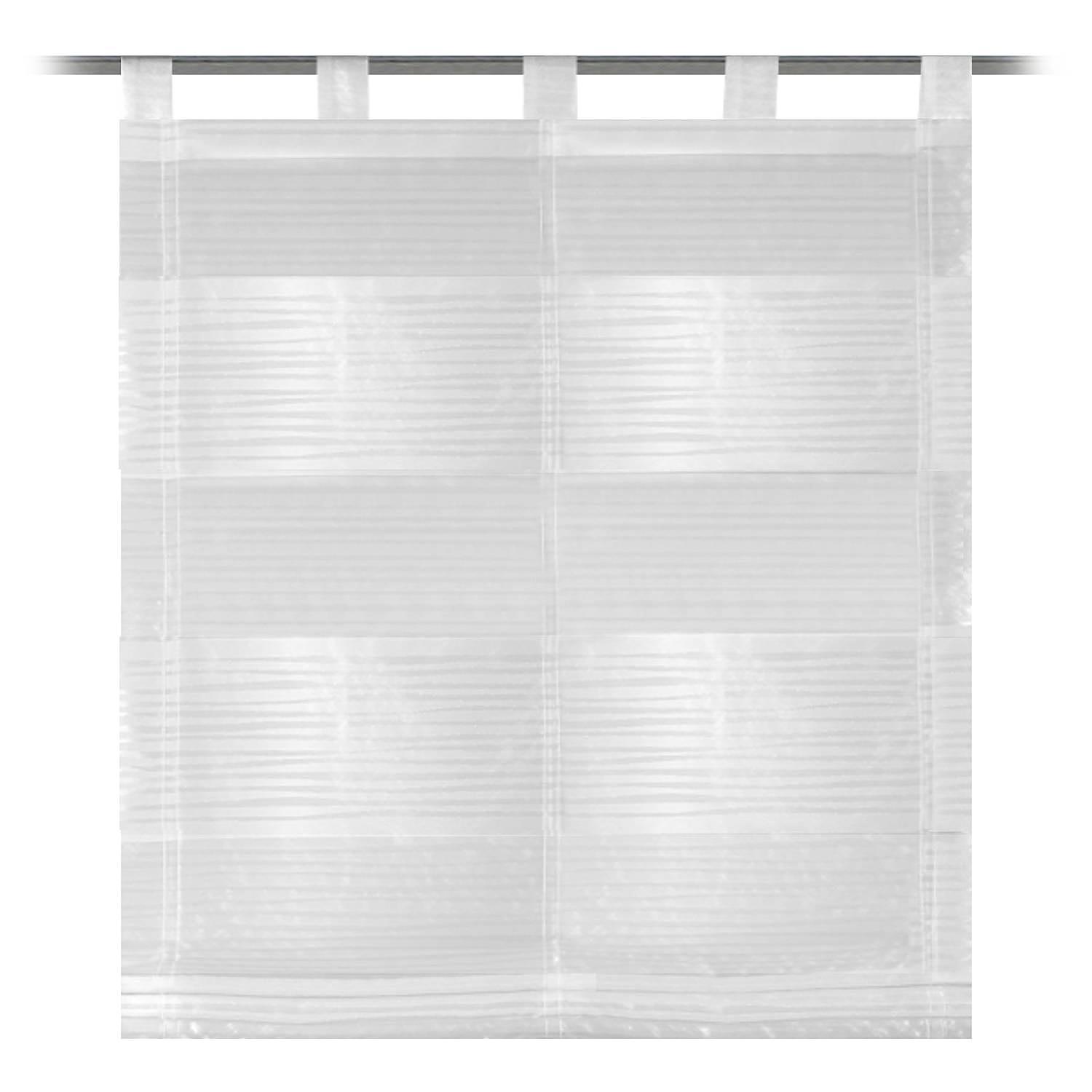 Raffrollo Gabi Polyester Wollweiß 60 x 130 cm 1