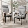 Garden chair Myluna set of 2 aluminum gray 0