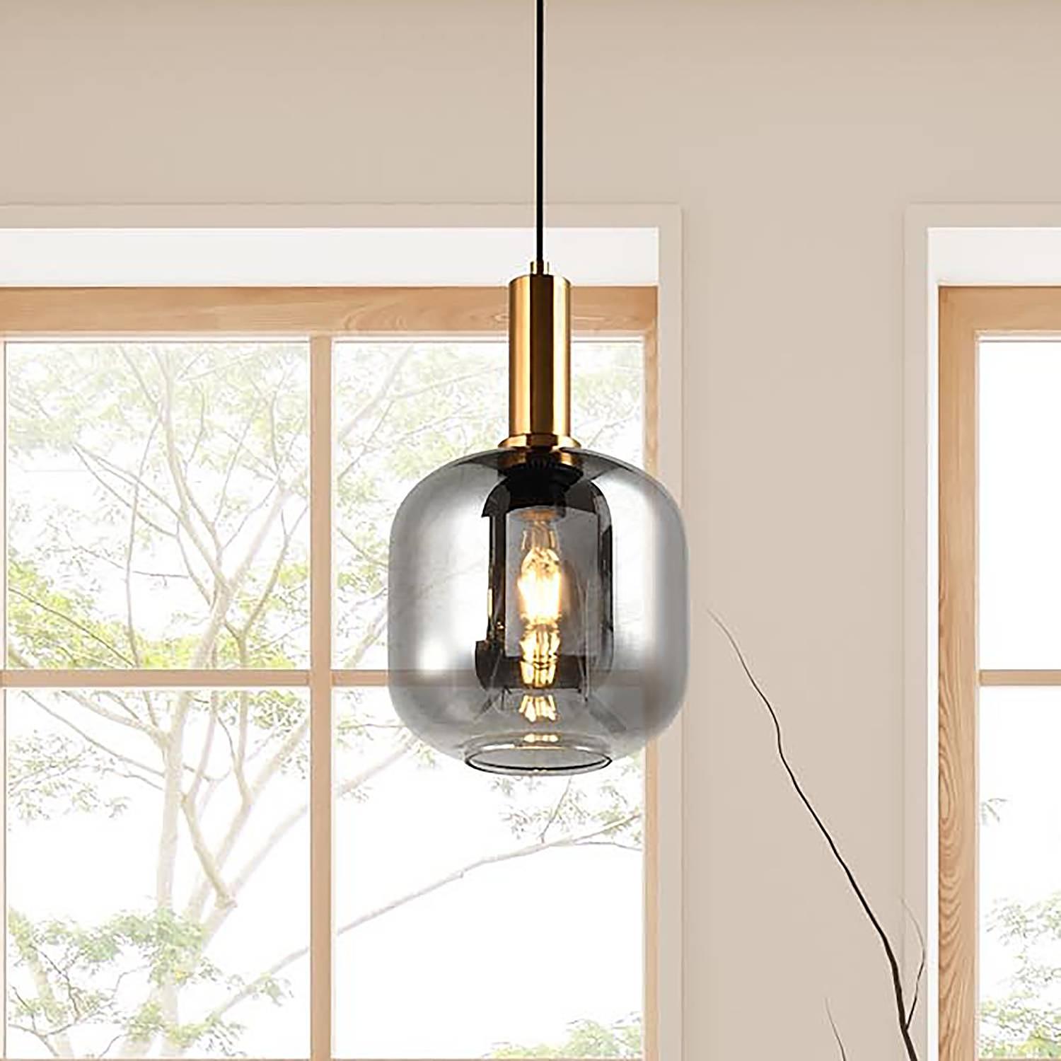 Fumo Pendant Lamp 1-light Iron Black 0