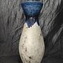 Vintage 432/40 Vase Keramik Blau  1