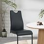 2x Cantilever chairs Dimaci Black 3