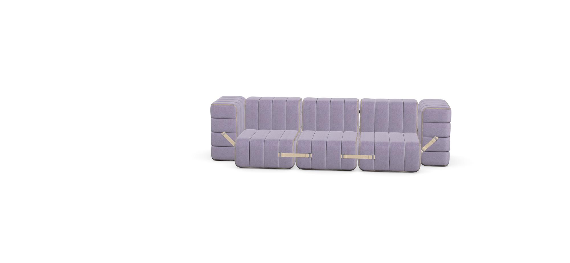 Curt 8 Modular Sofa-Set 2-Sitzer Dama 2