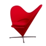 Heart Cone Chair von Verner Panton Rot 1