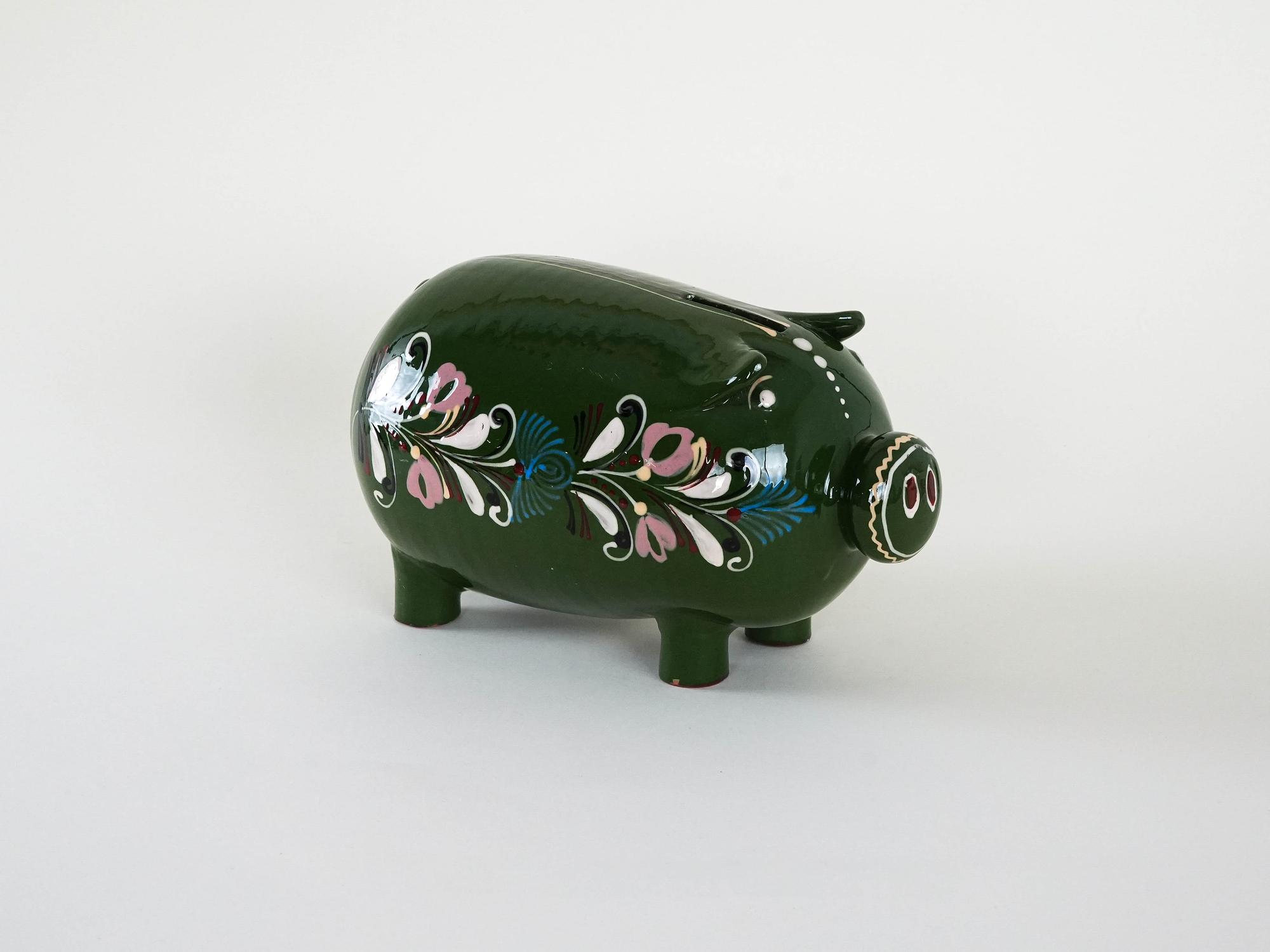 Ceramic piggy bank 1970s 4