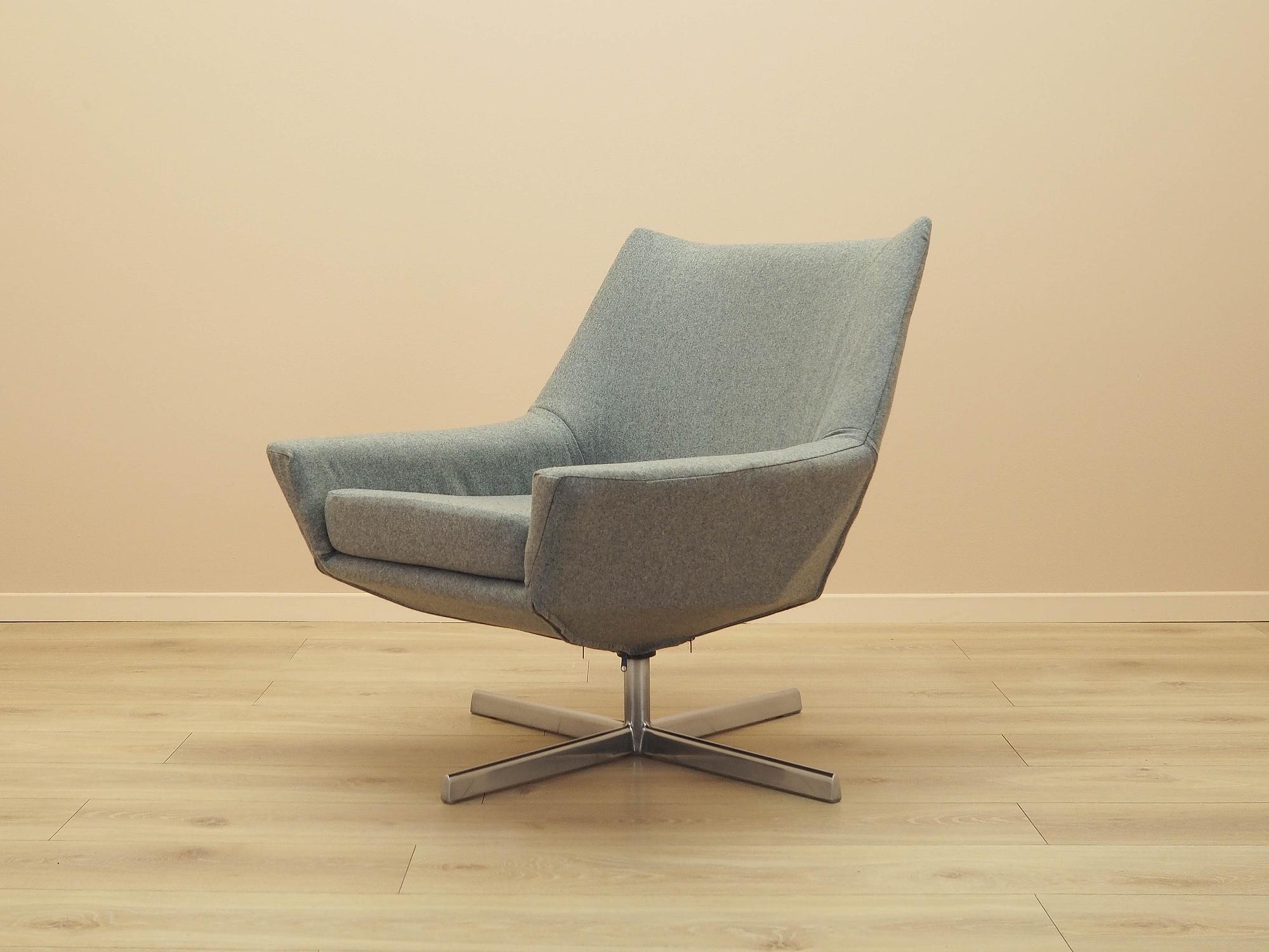 Swivel Chair Knoll 1960s Grey 2