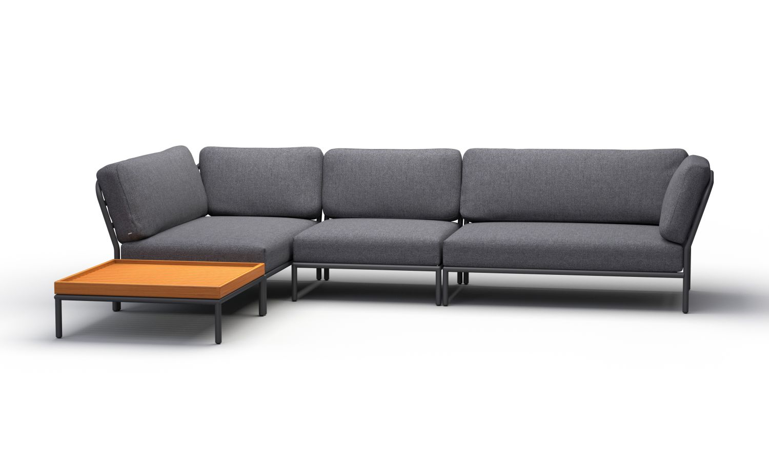 Level Lounge Set 1 Grau 0