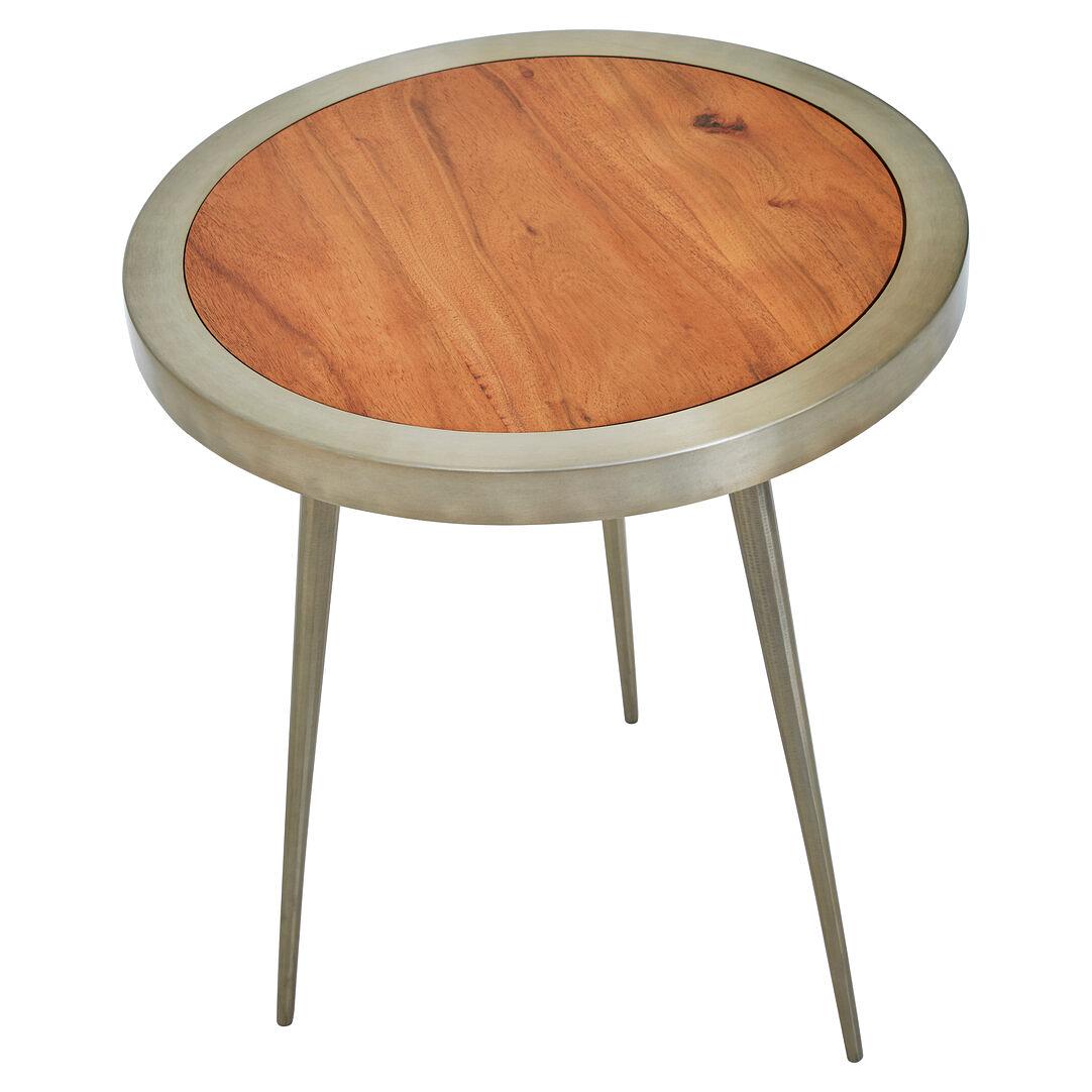 Almora Akazienholz kleiner Beistelltisch
 3