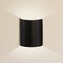 LED wall lamp Halv Black 1