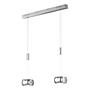 LED-Pendelleuchte Colette Eisen Chrom 0