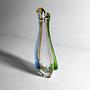 Vintage Rhapsody Vase Glas 50er Jahre 6