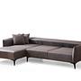 Belissimo Ecksofa Links Dunkelgrau 5