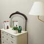 Vintage Mirror Oak Wood Brown 1960s 2