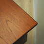 Vintage Teakwood Desk Brown 1970s 9
