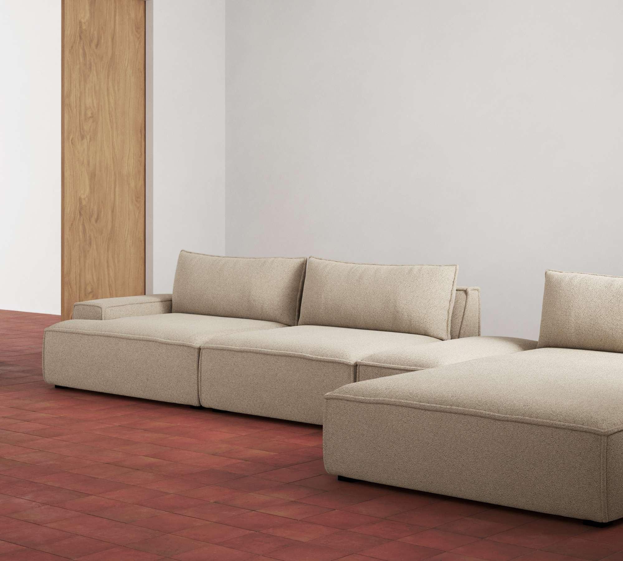 Daphne Fußhocker Modul Pasha Dune 4