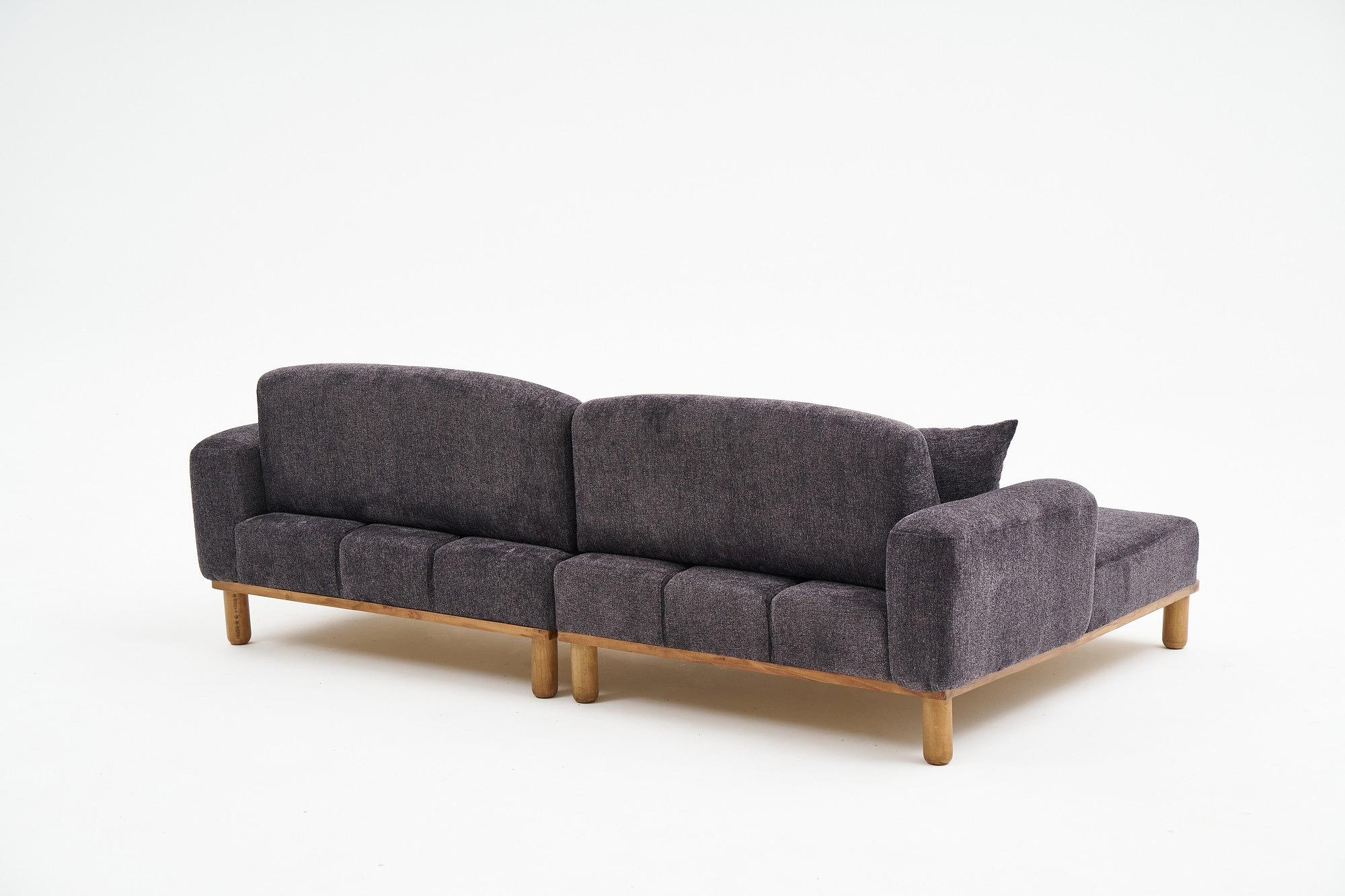 Rens Sofa Récamiere Links Anthrazit 5