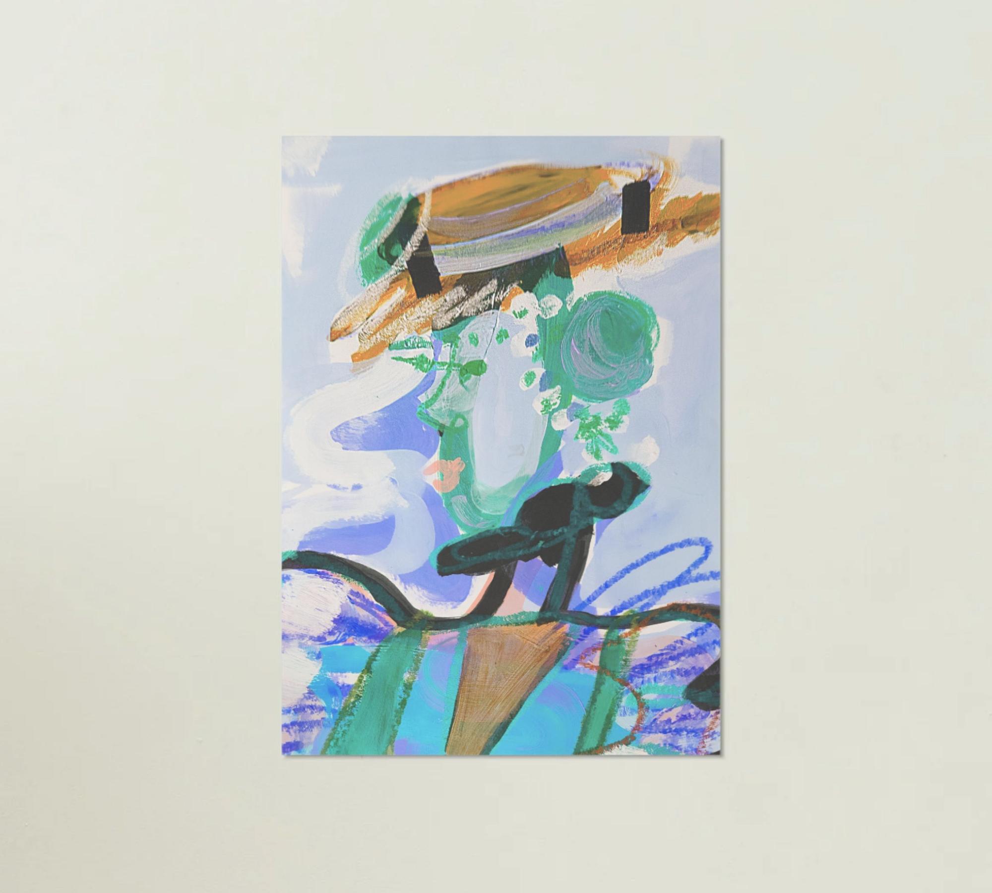 Ladie from sixsome Kunstdruck Mehrfarbig 3