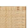 BMO488S Tischbank Eichenholz Rattan Natur 4