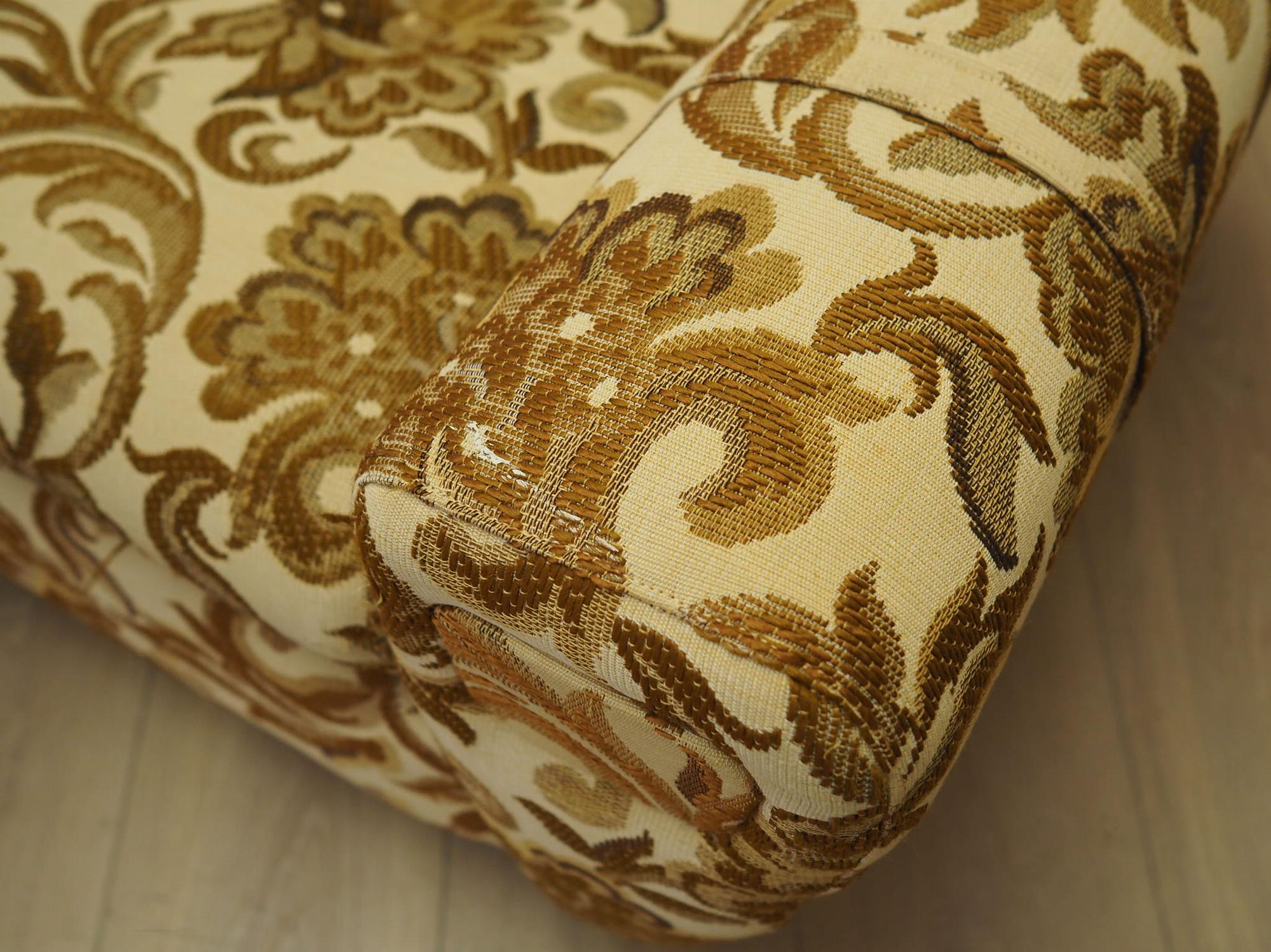 2-seater sofa Yellow 1960s 12