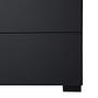 Washbasin cabinet wood black 7