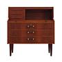 Secretary Teak Wood 1970s 0