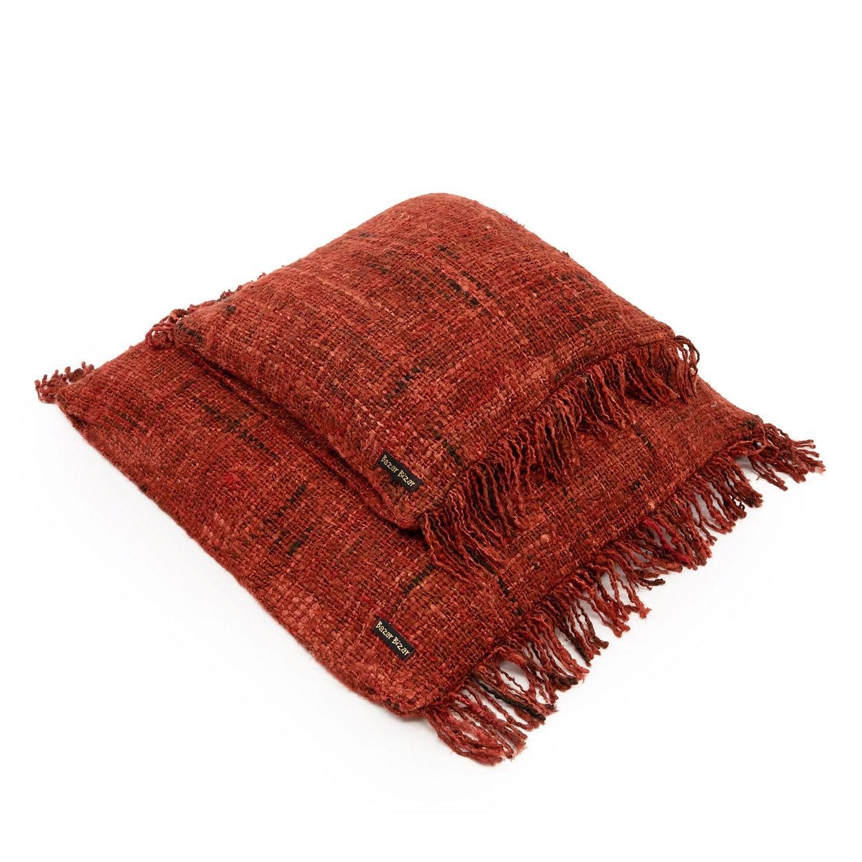 Kissenbezug Baumwolle Rot 2