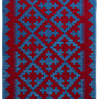 Kilim Gashgai Teppich Blau 0