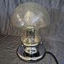 Vintage Mushroom Lampe Glas 1970er Jahre  4