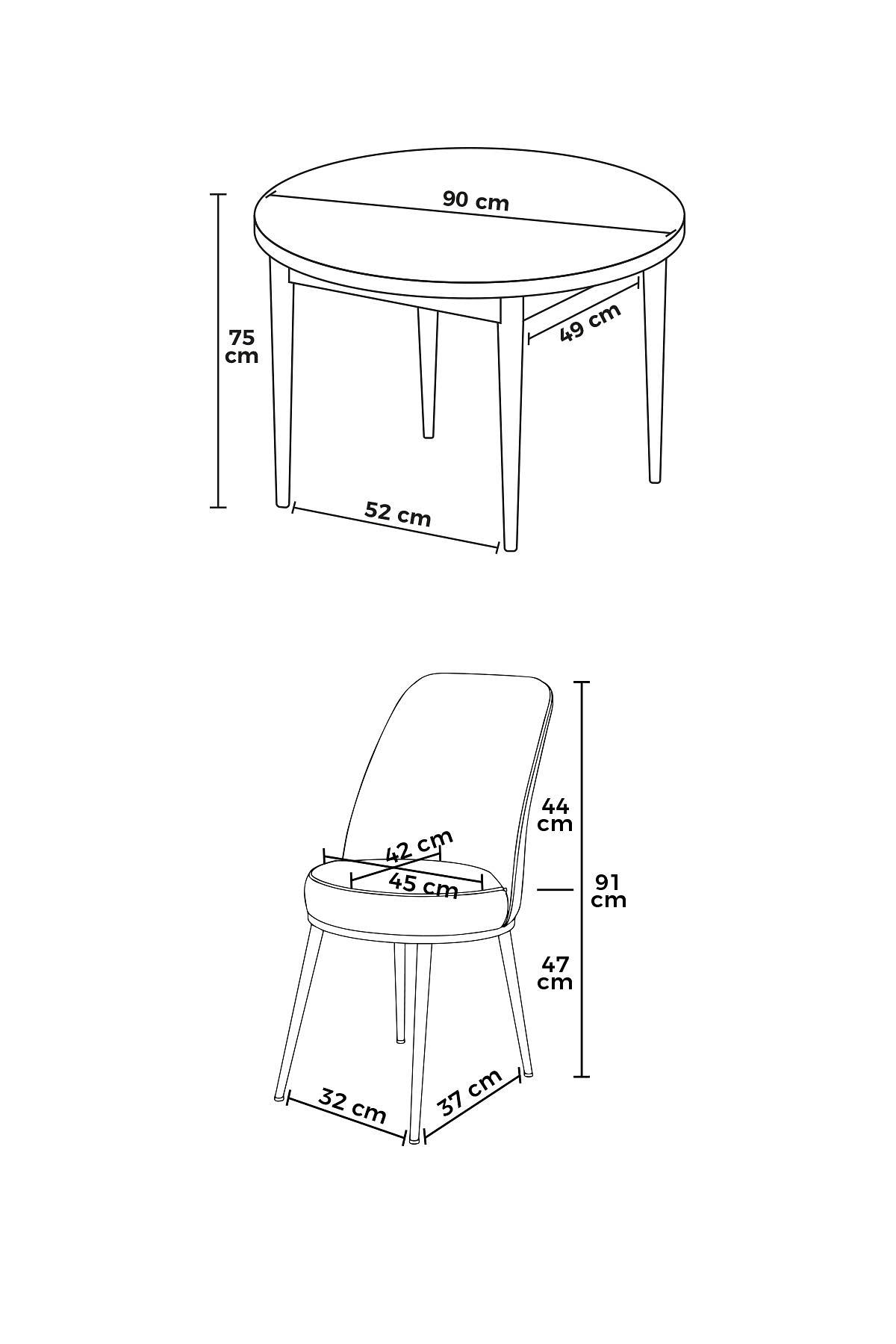 Tor Set da sala da pranzo Barocco e nero 3