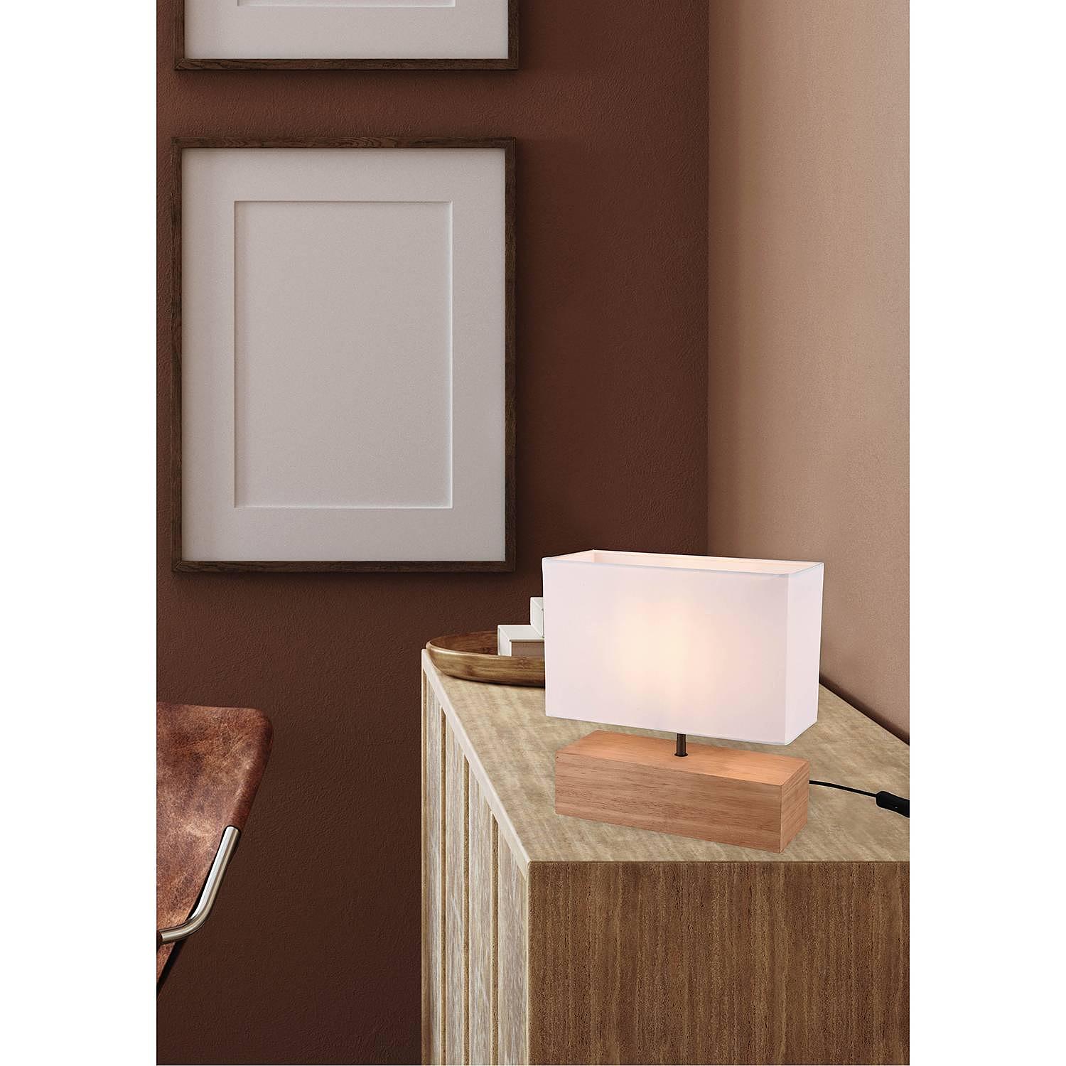Table lamp Woody II White 2