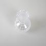 Glass vase White 1960s 4