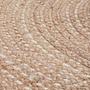Capri Teppich Jute Natur 133 x 133 cm 4