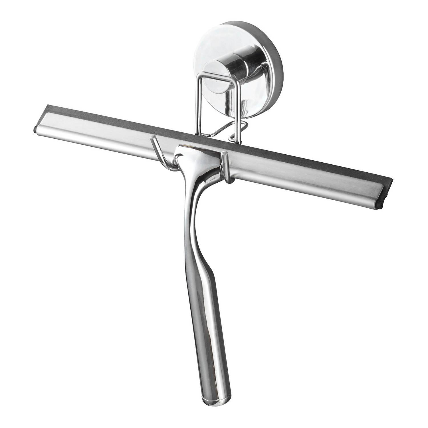 Vacuum-Loc® Duschabzieher Campo Stahl Glänzend 1