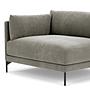 Vincent 1-Sitzer Modul Links Planet Grey Green 1