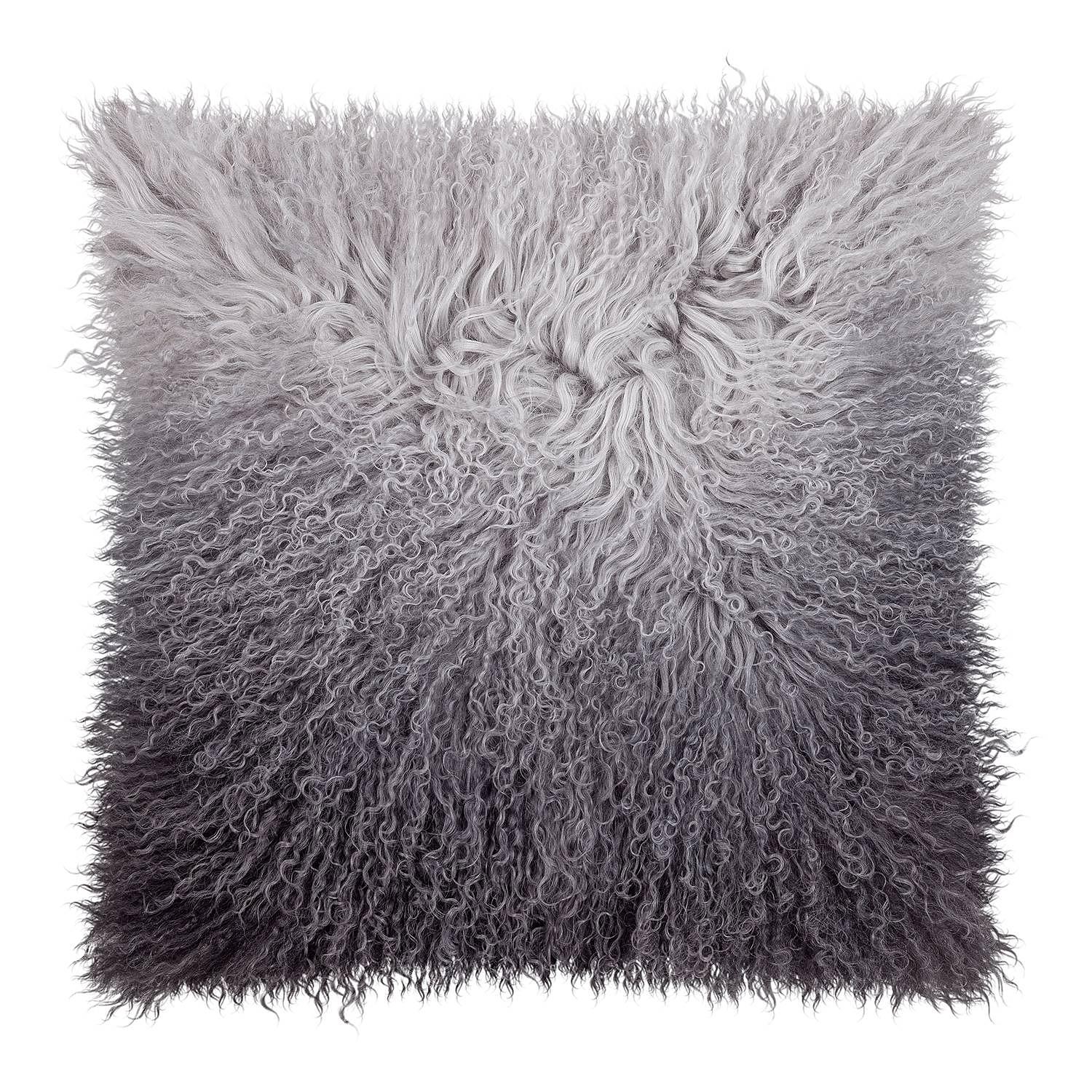 Pillowcase Pamina Tibetan lamb Grey 40 x 40 0