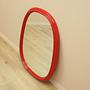 Mirror 1970s Red 2