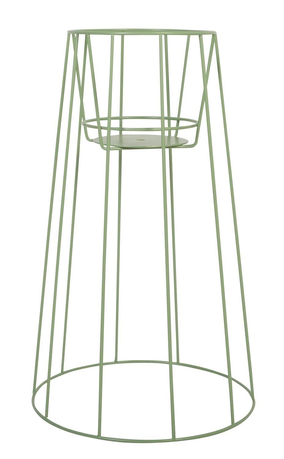 Cibele Pflanzenständer Metall Grün 0