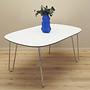 Dining table white 1990s 4