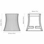 Nuclear Plant 320 Pflanztopf Faserbeton 32 cm 7