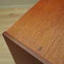 Vintage sideboard teak wood brown 1960s 8