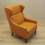 Armchair Leather Orange 1970s 8