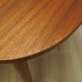 Tavolo da pranzo in teak anni '70 7