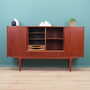 Vintage Highboard Holz Braun 1960er Jahre 2